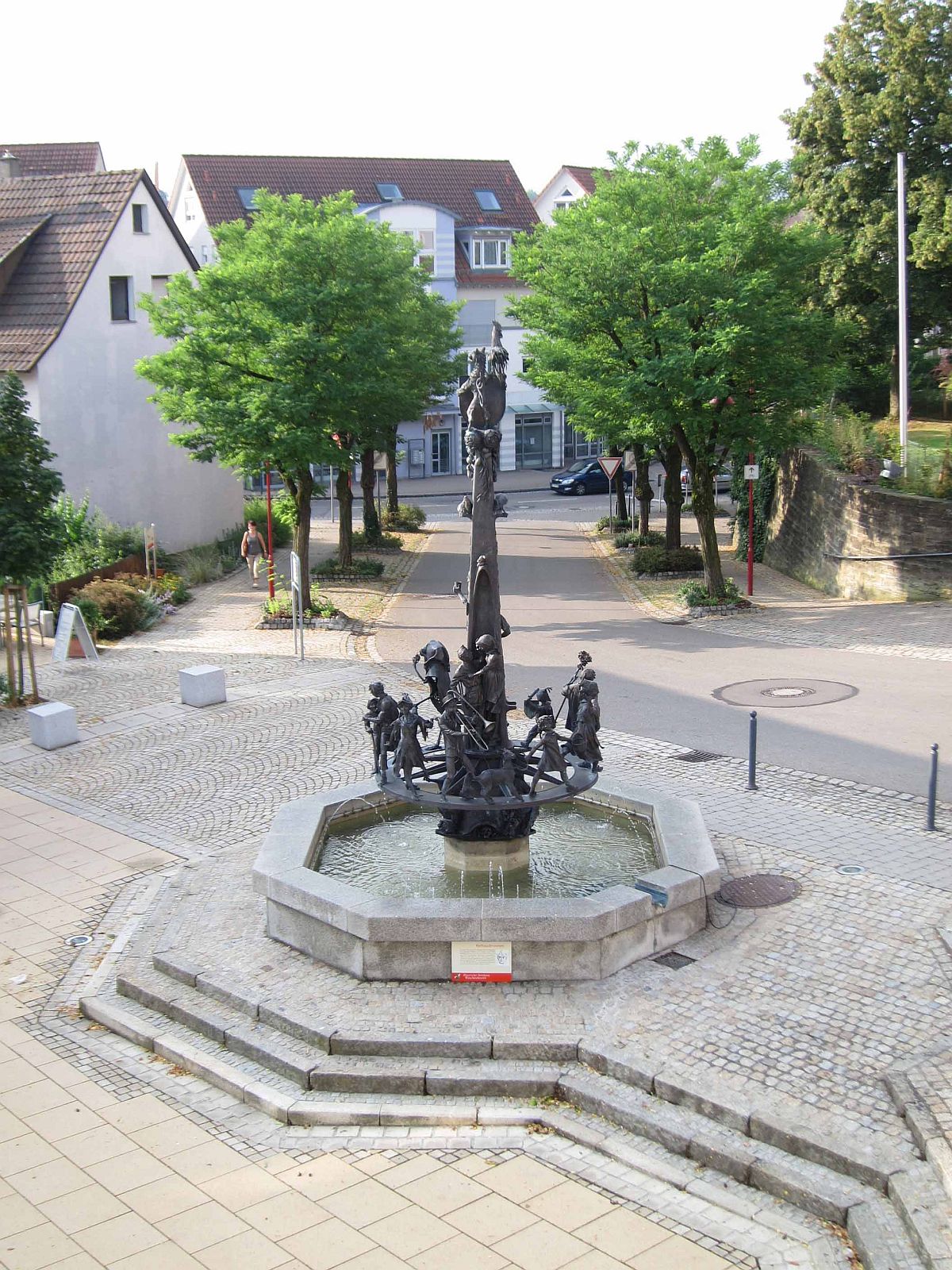 Brunnen vor dem Rathaus