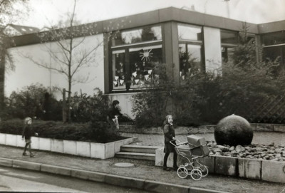 1972 Der neue Kindergarten wird gebaut